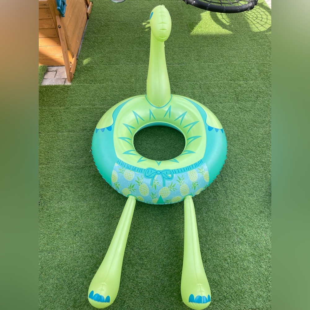Sun Squad Inflatable Dinosaur Pool Float